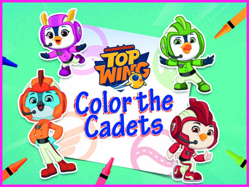 Top Wing: Color the Cadets 